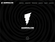 Tablet Screenshot of juanervas.com